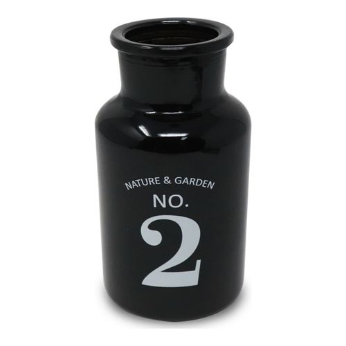 SCANDINAVIAN NO2 GLASS VASE BLACK